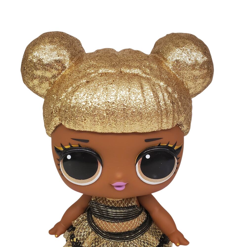LOL Surprise Queen Bee Doll Big B.B. 11" Gold Glitter - Picture 2 of 12